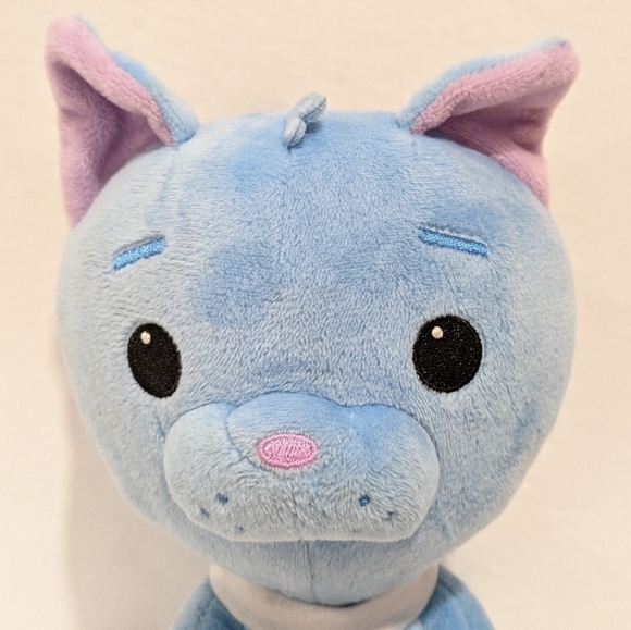 DISNEY Store Puddles blue cat plush 9” - Picture 3 of 9